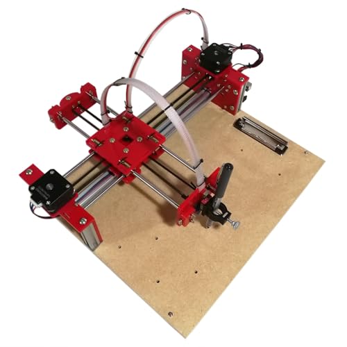 IKRANBIRD AX5 Pen Plotter Writing Robot with Baseplate Open Source DIY Kit Corexy A5 Size Learn Programming, Need to Assemble by Oneself