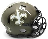 Kellen Moore Signed New Orleans Saints Mini Football Helmet w/Beckett BR32651 - Autographed NFL Helmets
