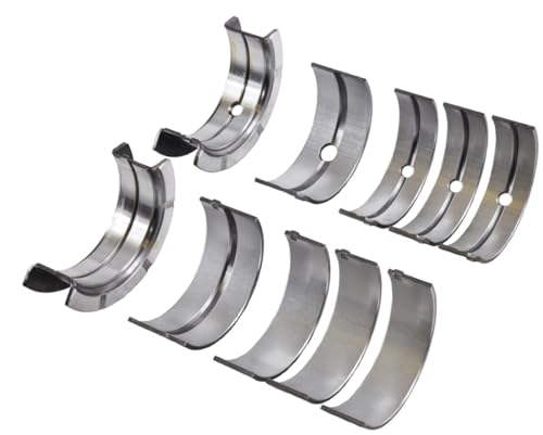 LowPricedAutoParts Main Bearings Set | Compatible with Various 59-03 Chrysler/Dodge/Jeep 5.2L/318 V8 | Standard Size