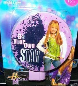Hannah Montana "Be Your Own Star" Night Light - Amazon.com