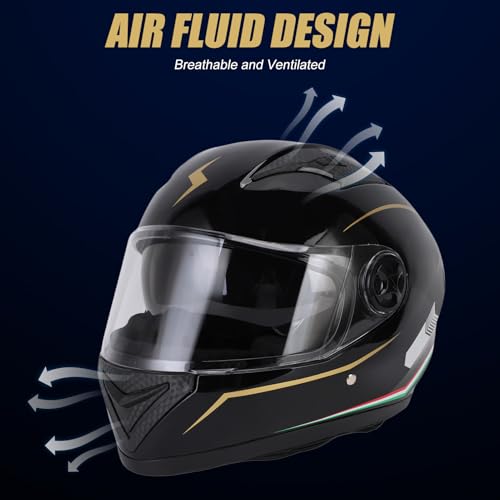 Casco integral de montar en bicicleta de invierno Matybobe con diseño elegante 4