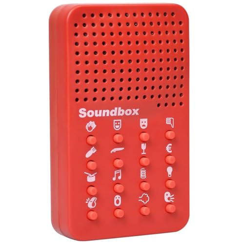 Macchina per Effetti Sonori con 16 Effetti Sonori, Generatore di Suoni Scherzosi Divertente, Generatore di Rumore, per Feste, Regali, Scherzi—Risate, Applausi, Rutti, Ecc