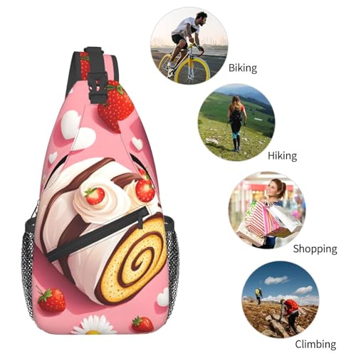 Morrales Urbanos Unisex con Estampado Strawberry Cake miniatura 6