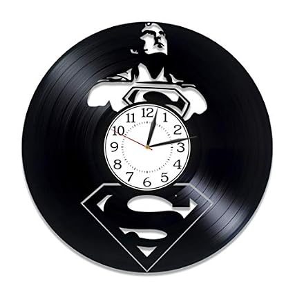 Superman 3 D Motion Wall Clocks