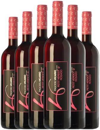 Pago del Vicario Petit Verdot Vino de la Tierra de Castilla 75 cl Vino rosado (Caja de 6 Botellas de 75 cl) Pago del Vicario Petit Verdot Vino de la Tierra de Castilla 75 cl Vino rosado (Caja de 6 Botellas de 75 cl)