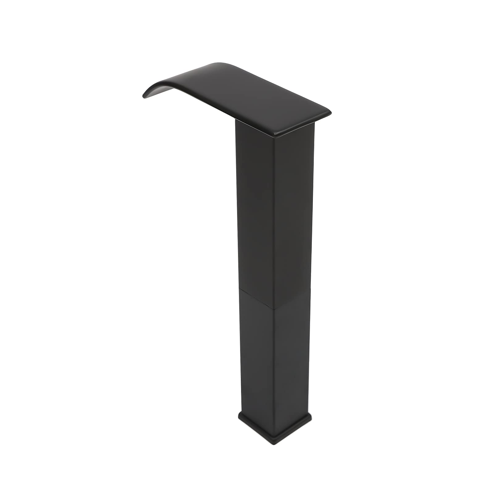 Rubinetto per Lavabo con Sensore a Infrarossi, Rubinetto da Bagno Sensore Automatico Senza Contatto, Rubinetto da Bagno Senza Contatto, Miscelatore Monocomando Nero, NPT1/2"