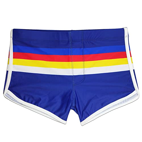 UXH Men's Swimming Trunks Swimwear Swummer Strips Beach Short Pants4
