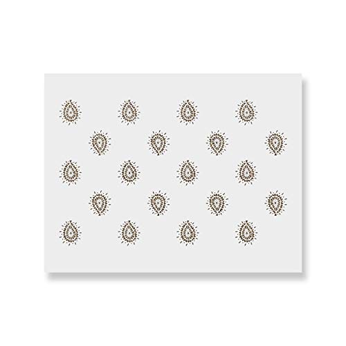 Boho Charm Pattern Wall Stencil - Simple Stencils, Large Stencil,