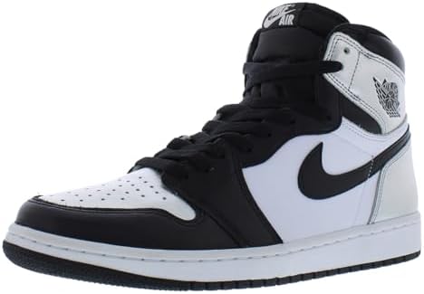 Nike Tênis feminino Air Jordan 1 Mid SE, Preto metálico prata