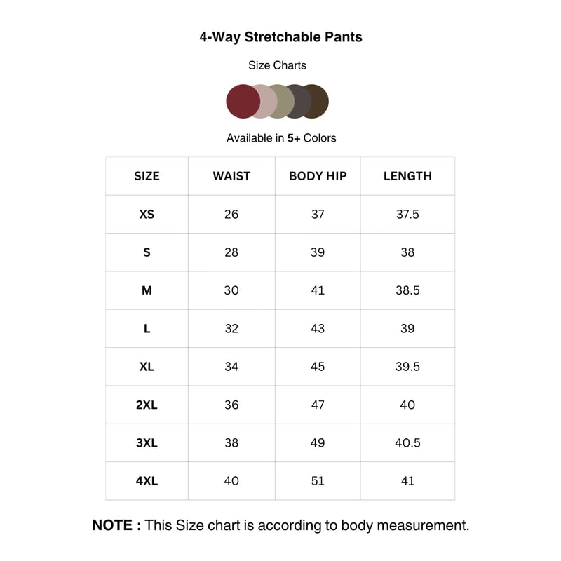 Image of SAADAA Women's Regular Fit High Rise 4-Way Stretchable Pants Yoga, Formal, and Regular Skinny High Waist Leggings 2 Deep Pockets Elastic Waistband Durable Interlock Stitching