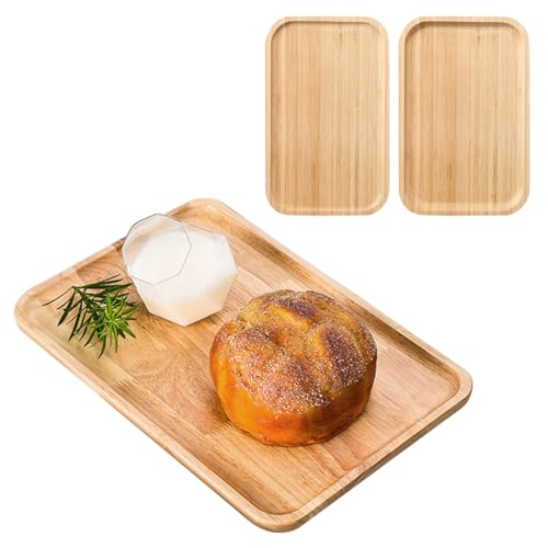 Opiniones y reviews de Charola , tabla con los diez mejores. 42 AMZYYDS 2 bandeja de servicio,bandeja,tabla de decorativa,charola baño,tabla de quesos,platones para servir comida,2 bandejas decorativas rectangularesbases para...