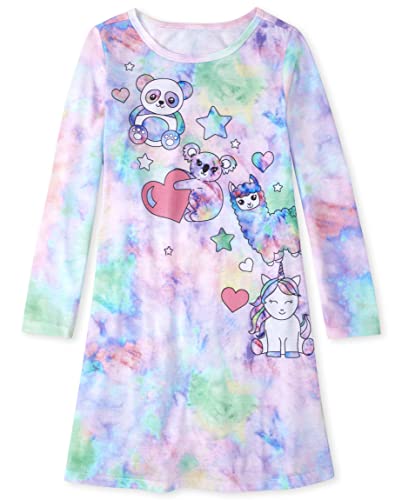 The Children's Place Girls' Tie Dye Nightgown #TOP17