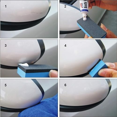 Agente profesional para reparación de rayones de auto miniatura 6