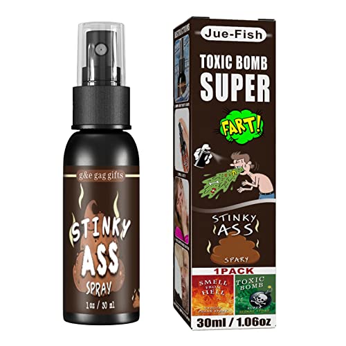 Flyhorse Juguete de Broma Liquid Fart Gag | Spray de Olor Extra Fuerte | Extra Strong Stink Prank Stuff para Adultos o niños, Stinky Ass Fart Spray y Smell from Hell Cover