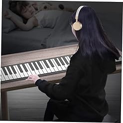 TOYANDONA Rouleau Piano Pliable Piano Pliable Clavier Clavier Électronique Instrumentos Musicales Para Adultos Piano Pliant Clavier Électrique Piano Continuer Piano Pliant - Les Beatles, Paul McCartney, John Lennon, RIngo Starr, George Harrison TOYANDONA Rouleau Piano Pliable Piano Pliable Clavier Clavier Électronique Instrumentos Musicales Para Adultos Piano Pliant Clavier Électrique Piano Continuer Piano Pliant – Image 3