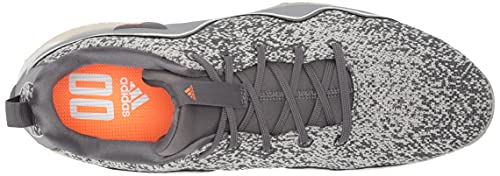Adidas Men's Codechaos 21 Primeblue Spikeless Golf Shoes, Grey Five/Screaming Orange/Grey Three, 9 #TOP4