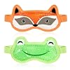 2PCS Cooling Eye Mask Gel Eye Mask, Reusable Hot Cold Therapy Cold Eye Mask for Post Surgery, Puffiness, Dark Circles, Eye Bags, Dry Eyes