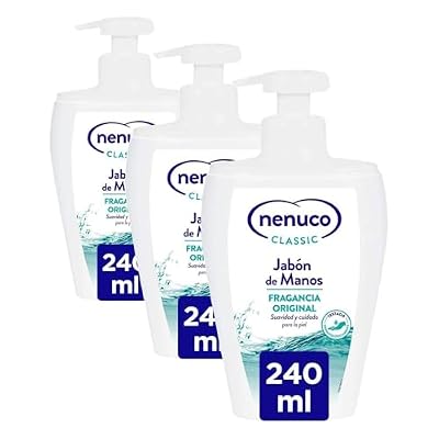 Nenuco - Classic Jabón De Manos Fragancia Original 240ml Paquete de 3