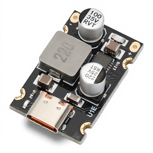 PD65W Fast Charging Module, 5V3A 9V3A 12V3A 20V3.25A to USB C PD3.1 QC3.0 Charging Circuit Board for Phone Fast Charging