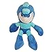 siqiwl Peluches 27 Cm Megaman Jeu Rockman Couleur Bleue en Peluche Poupée en Peluche Jeux Électroniques Megaman Jouets en Peluche Cadeaux d'anniversaire pour Les Enfants
