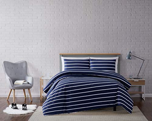 Truly Soft Everyday Truly Soft Maddow Stripe Duvet Set, Twin Xl, Navy #TOP29
