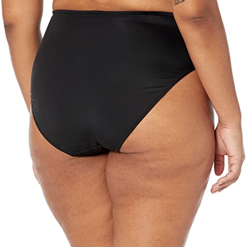 Amazon Essentials Women's High Waist Swim Bottom (Available in Plus Size), Washed Black, 12 - Image 6