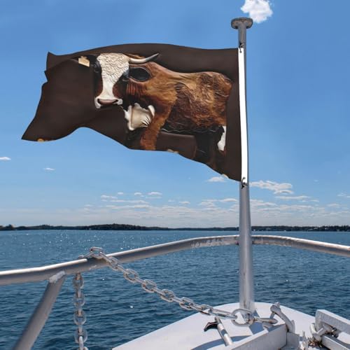 Drapeau de maison double face toutes saisons ultra résistant 1,2x1,8m - 7