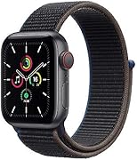 【整備済み品】Apple Watch SE (GPS + Cellularモデル) - 40mm スペースグレイアルミニウムケースとチャコールスポーツループ