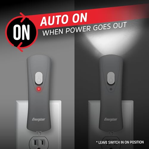 image for Energizer Auto-On LED Flashlights Rechargeable (3-Pack) for Home Power