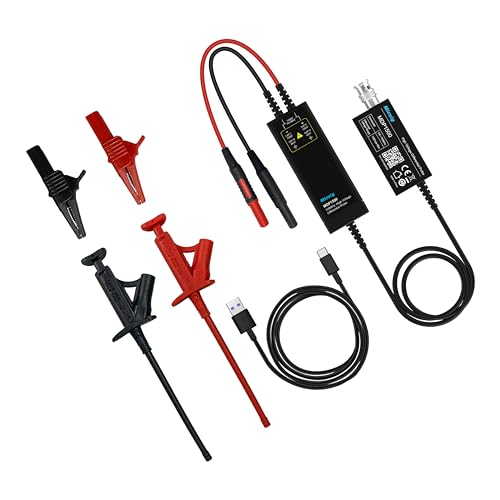 Micsig Oscilloscope Probe MDP Series MDP700/701/702 MDP1500/1501/1502 MDP3000/3001/3002 100/200/300Mhz High Voltage Differential Probe BNC Interface(MDP3002)