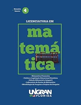 Paperback Matematica 4: Unigran Florida 2019 (Portuguese Edition) [Portuguese] Book
