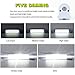 LETOUR LED Tube Magnetic Light Bar Work Lights 2000 Lumens 2600mAh 5 Lighting Options Camping Lantern USB Rechargeable Portable Battery Powered Lights with 2 Magnets Endurance for 40 Hours