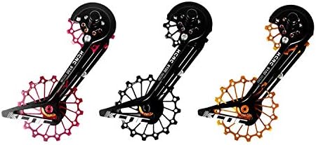 KCNC Road Cyclocross Gravel E-Bike Bicycle Bike Cycling Rear Derailleur Oversized Pulley Wheel System Cage OSPW for Shimano Dura-Ace R9100/R9150 Ultegra R8000/R8050 use