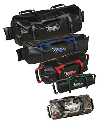 Ultimate Sandbag Power Package: Heavy Duty Workout Sandbags for Fitness, Exercise & Crossfit with Adjustable Weights up to 40 pounds