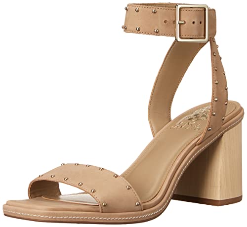 Vince Camuto Womens Ankle-Strap Heeled Sandal, Tortilla, 8.5 Us #TOP4