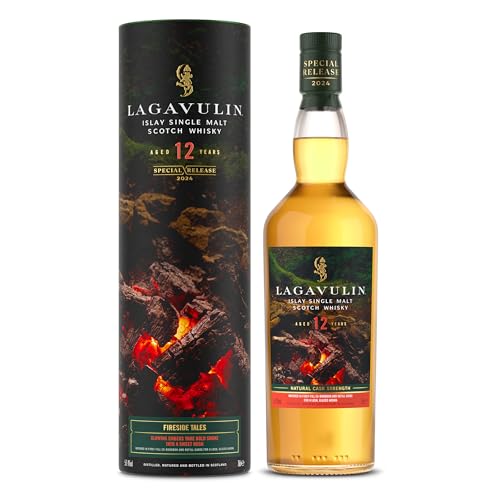LAGAVULIN Fireside Tales, Special Release 2024, Single Malt Scotch Whisky, Lagavulin 12 Jahre, Geschenkidee, 57,4% vol, 700 ml