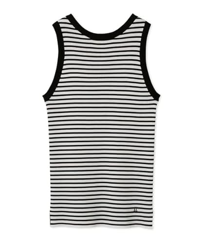 [ミラオーウェン] 2wayシルク混ステッチワークニットタンク 09WNT231027 レディース BORDER 0