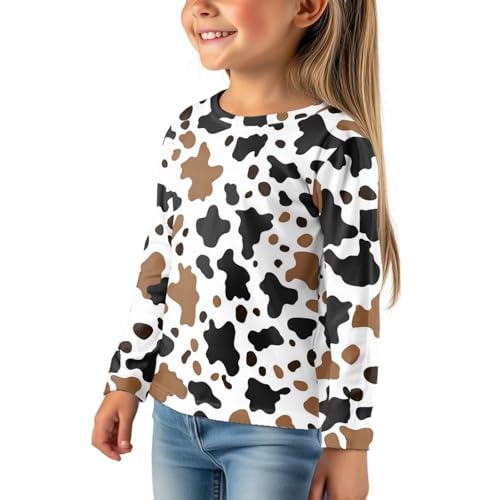 Image of Uourmeti Girls Graphic Tees Long Sleeve T Shirts for Teens Casual Tshirts Junior Sportswear Fall Tops