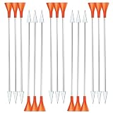 COSMOING 50PCS .625 Caliber Blow Razor Darts for All .625 Big Bore Caliber Blowguns, Razor Darts for Practice, Birds, Rats, and Small Prey