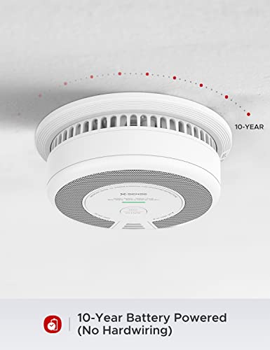 X-Sense SC06 2-In-1 Smoke And Carbon Monoxide Detector Alarm (Not Hardwired), 10-Year Battery-Operated Dual Sensor Fire & Co Alarm thumb #4