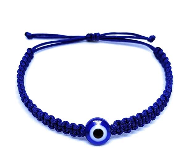 LIGAMENT Thread Blue Evil Eye Nazariya Bracelet For Girls Women Men Boys (Flat Evil Eye Blue) (B0BBMBGPC2) Amazon Price History, Amazon Price Tracker