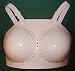 Women's fencing plastic chest protector