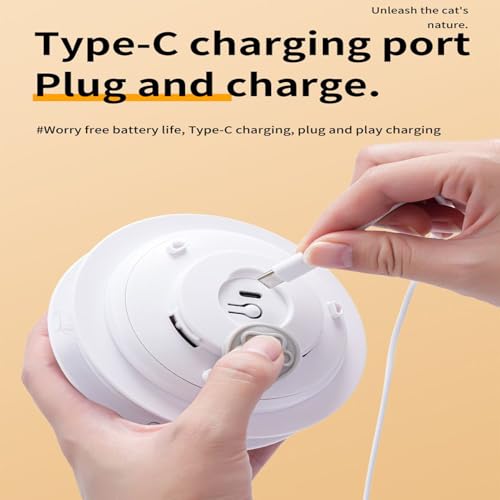 Juguete para gatos de interior con sensor inteligente eléctrico de caza 6
