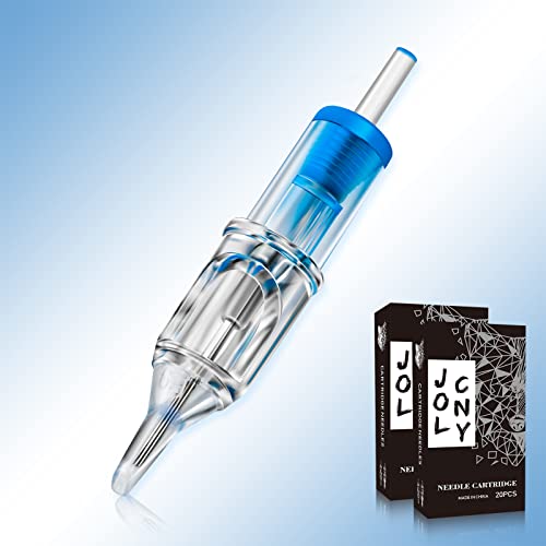 Jconly Tattoo Cartridges Needles - 40pcs Assorted Disposable Tattoo Needles Cartridge Round Shader 3RS 5RS 7RS 9RS (#12 Standard RS)â€¦