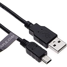 سلك كابل USB صغير لسلسلة Canon PowerShot SX60 HS و SX420 و SX530 و SX710 HS و SX610 HS و SX420 هو HS IFC-200U و IFC-500U و IFC-400PCU Photo Video Data Sync Cord 2ft
