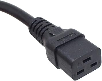 Toptekits C19 to C20 Long Power Cord, 12AWG Heavy-Duty Computer Power Extension Cord for Servers and Computers IEC-320-C19 to IEC-320-C20 Extension Cable 250V, 16A (65ft/2000cm)