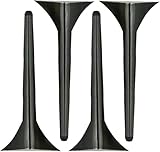 enttgo Table Leg Table Legs, Metal Furniture Legs, Bench Furniture Legs, Coffee Table Legs, Easy Assembly, Industrial Furniture Dining Legs(A,33cm/13in)