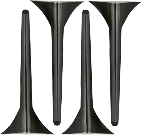 enttgo Table Leg Table Legs, Metal Furniture Legs, Bench Furniture Legs, Coffee Table Legs, Easy Assembly, Industrial Furniture Dining Legs(A,33cm/13in)
