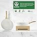 SENSARTE Nonstick Ceramic Cookware Set 13-Piece, Healthy Pots and Pans Set, Non-toxic Kitchen Cooking Set with Stay-Cool Handles, Silicone Tools and Pot Protectors, PFAS and PFOA Free