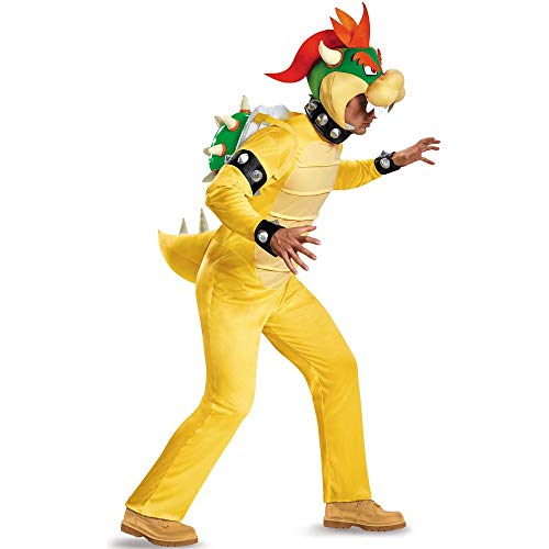 Adult Nintendo Super Mario Bowser Deluxe Costume
